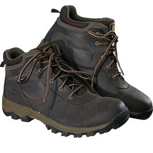 Timberland Waterproof Mid‎ Hiker Boots 6.5Y Brown Outdoor Hiking Gorpcore Trail